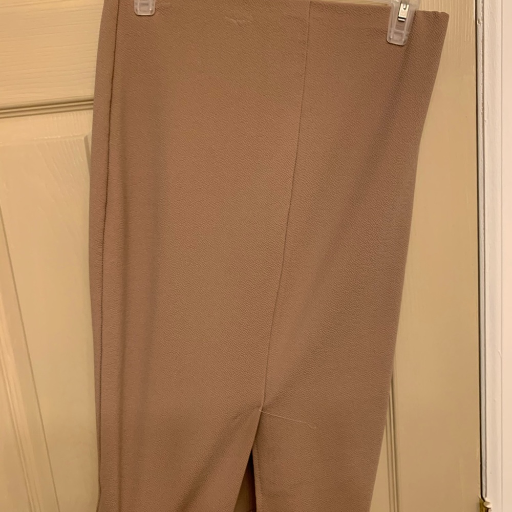 Khaki Midi Skirt